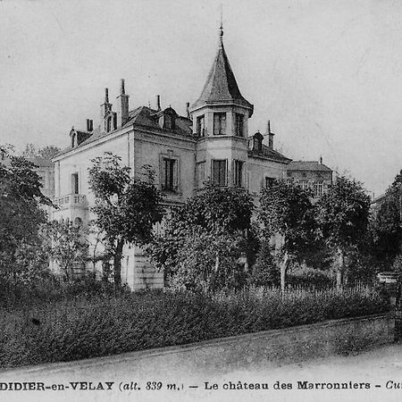 Saint-Didier-en-VelayLes Marronniers住宿加早餐旅馆 外观 照片